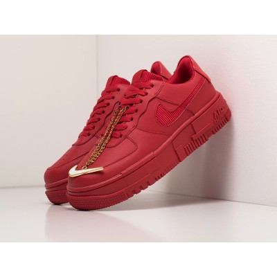 Кроссовки NIKE Air Force 1 Pixel Low цвет Красный арт. 25282