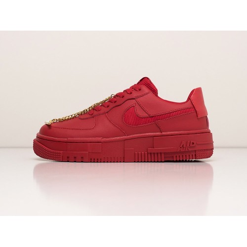 Кроссовки NIKE Air Force 1 Pixel Low цвет Красный арт. 25282