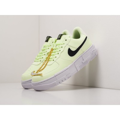 Кроссовки NIKE Air Force 1 Pixel Low цвет Зеленый арт. 25289