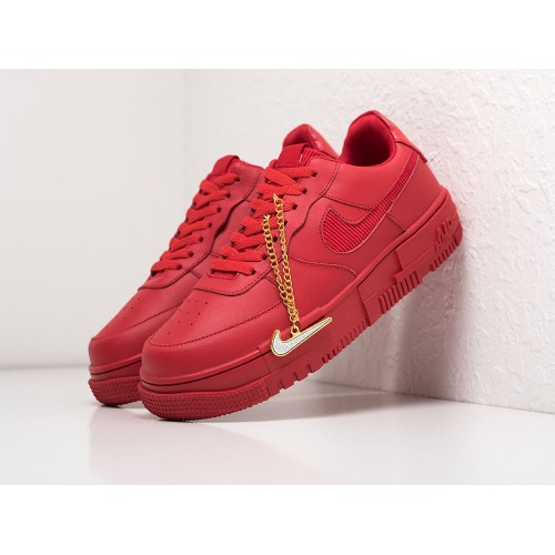 Кроссовки NIKE Air Force 1 Pixel Low цвет Красный арт. 25735