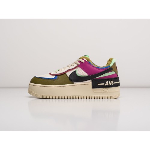 Зимние Кроссовки NIKE Air Force 1 Shadow цвет Разноцветный арт. 26525