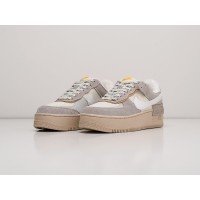 Зимние Кроссовки NIKE Air Force 1 Shadow цвет Белый арт. 26696