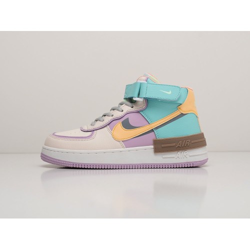 Зимние Кроссовки NIKE Air Force 1 Shadow Hight цвет Разноцветный арт. 25568