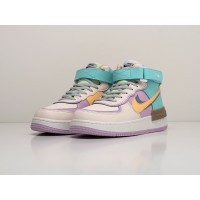 Зимние Кроссовки NIKE Air Force 1 Shadow Hight цвет Разноцветный арт. 25568