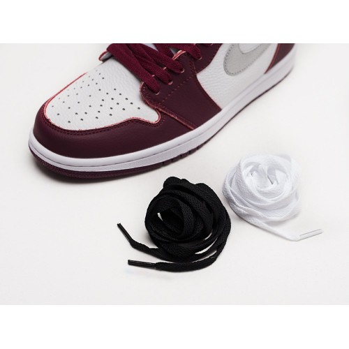 Кроссовки NIKE Air JORDAN 1 Mid цвет Бордовый арт. 28689