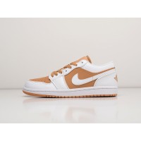 Кроссовки NIKE Air JORDAN 1 Low цвет Бежевый арт. 36666