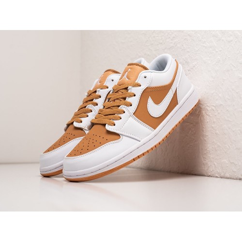 Кроссовки NIKE Air JORDAN 1 Low цвет Бежевый арт. 37543