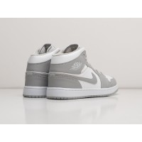 Зимние Кроссовки NIKE Air JORDAN 1 Mid цвет Разноцветный арт. 30980