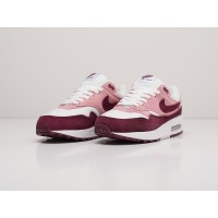 Кроссовки NIKE Air Max 1 цвет Бордовый арт. 19766