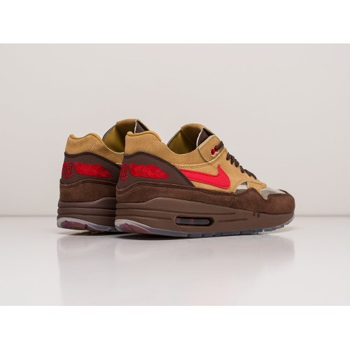 Кроссовки NIKE Air Max 1 x CLOT цвет Коричневый арт. 25351