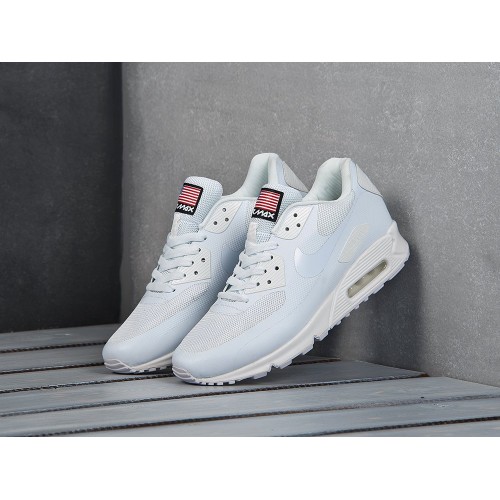 Кроссовки NIKE Air Max 90 Hyperfuse цвет Белый арт. 730