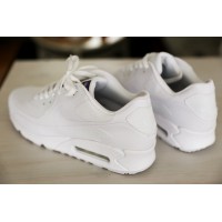 Кроссовки NIKE Air Max 90 Hyperfuse цвет Белый арт. 730