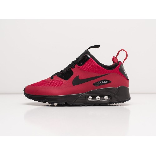 Кроссовки NIKE Air Max 90 Mid winter цвет Красный арт. 28088