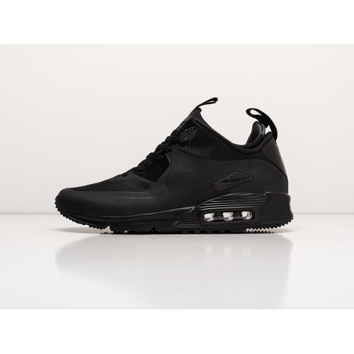 Кроссовки NIKE Air Max 90 Mid winter цвет Черный арт. 31141