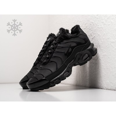 Зимние Кроссовки NIKE Air Max Plus TN цвет Черный арт. 33946