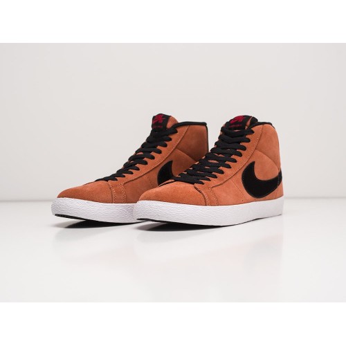 Кроссовки NIKE Blazer Mid цвет Коричневый арт. 27450