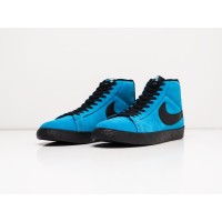 Кроссовки NIKE Blazer Mid цвет Голубой арт. 27452