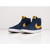 Кроссовки NIKE Blazer Mid цвет Синий арт. 27453