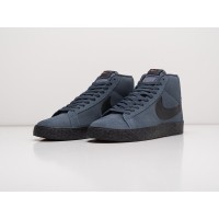 Кроссовки NIKE Blazer Mid цвет Синий арт. 27635