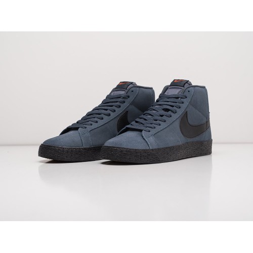 Кроссовки NIKE Blazer Mid цвет Синий арт. 27635