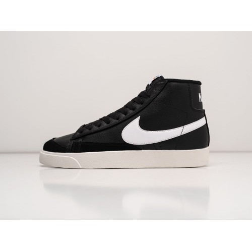 Зимние Кроссовки NIKE Blazer Mid цвет Черный арт. 32892