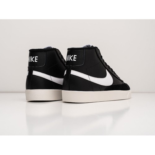 Зимние Кроссовки NIKE Blazer Mid цвет Черный арт. 32892