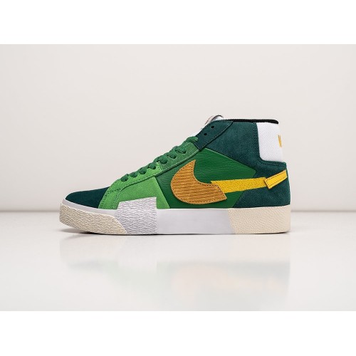 Кроссовки NIKE SB Zoom Blazer Mid цвет Зеленый арт. 31062