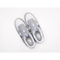 Кроссовки NIKE x DIOR Air Force 1 Low цвет Серый арт. 27354