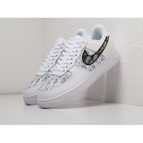 Кроссовки NIKE x DIOR Air Force 1 Low цвет Белый арт. 27356