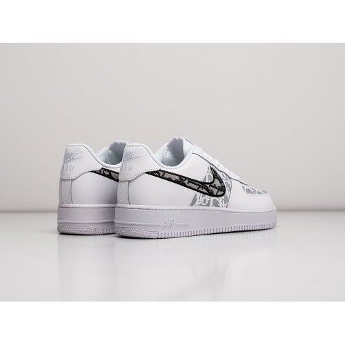 Кроссовки NIKE x DIOR Air Force 1 Low цвет Белый арт. 27356