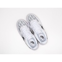 Кроссовки NIKE x DIOR Air Force 1 Low цвет Белый арт. 27356