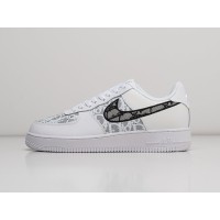 Кроссовки NIKE x DIOR Air Force 1 Low цвет Белый арт. 27356