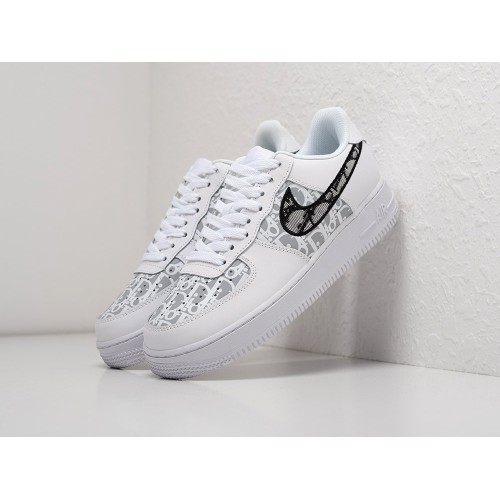 Кроссовки NIKE x DIOR Air Force 1 Low цвет Белый арт. 27357