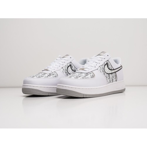 Кроссовки NIKE x DIOR Air Force 1 Low цвет Белый арт. 27679