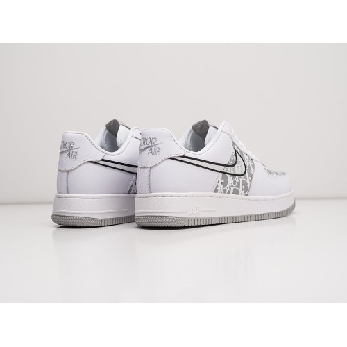 Кроссовки NIKE x DIOR Air Force 1 Low цвет Белый арт. 27679