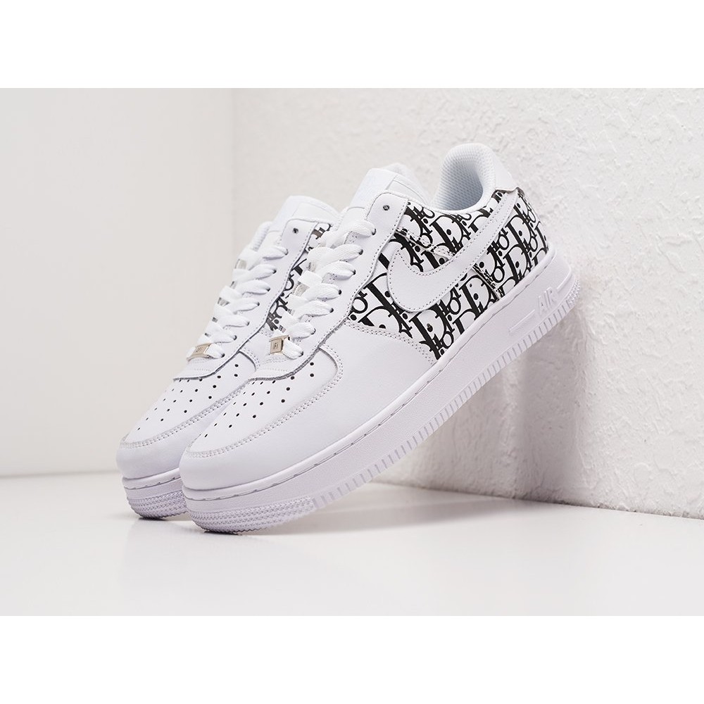 Кроссовки NIKE x DIOR Air Force 1 Low цвет Белый арт. 27680