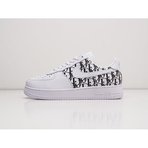 Кроссовки NIKE x DIOR Air Force 1 Low цвет Белый арт. 27680