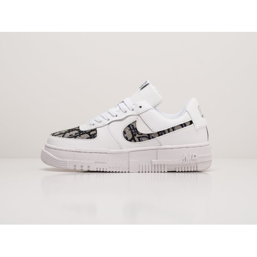 Кроссовки NIKE x DIOR Air Force 1 Pixel Low цвет Белый арт. 25284