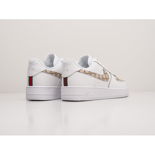 Кроссовки NIKE x GUCCI Air Force 1 Low цвет Белый арт. 24514