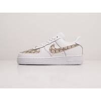 Кроссовки NIKE x GUCCI Air Force 1 Low цвет Белый арт. 24514