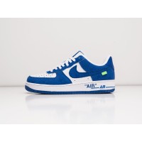 Кроссовки LOUIS VUITTON x NIKE Air Force 1 Low цвет Синий арт. 27062