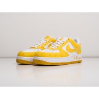 Кроссовки LOUIS VUITTON x NIKE Air Force 1 Low цвет Желтый арт. 27105