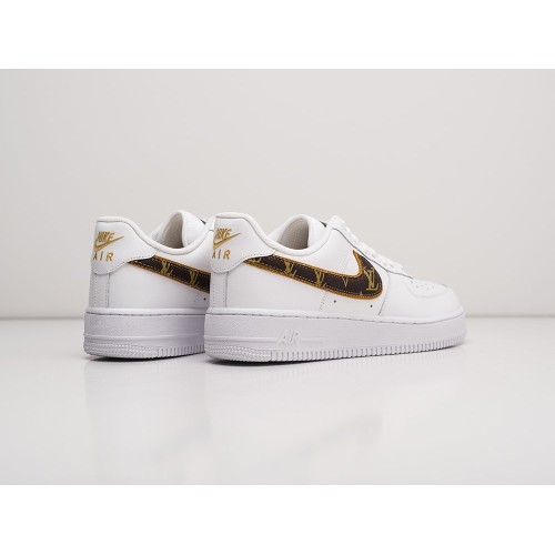 Кроссовки LOUIS VUITTON x NIKE Air Force 1 Low цвет Белый арт. 27210