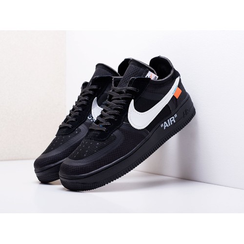 Кроссовки NIKE x OFF-White Air Force 1 Low цвет Черный арт. 17246