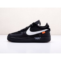 Кроссовки NIKE x OFF-White Air Force 1 Low цвет Черный арт. 17246