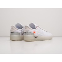 Кроссовки NIKE x OFF-White Air Force 1 Low цвет Белый арт. 19740