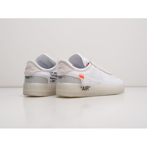 Кроссовки NIKE x OFF-White Air Force 1 Low цвет Белый арт. 19740