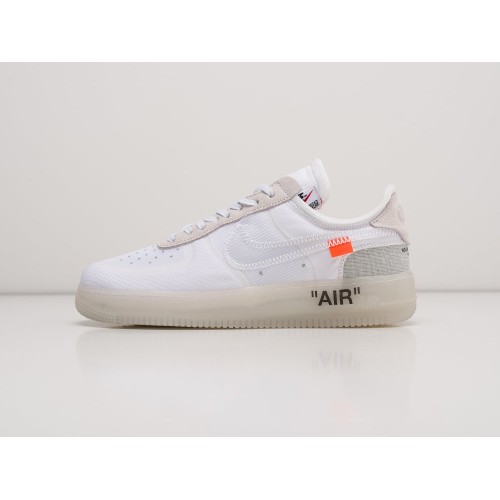 Кроссовки NIKE x OFF-White Air Force 1 Low цвет Белый арт. 19740