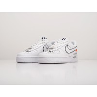 Кроссовки NIKE x OFF-White Air Force 1 Low цвет Белый арт. 23366