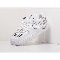 Кроссовки NIKE x OFF-White Air Force 1 Low цвет Белый арт. 24506